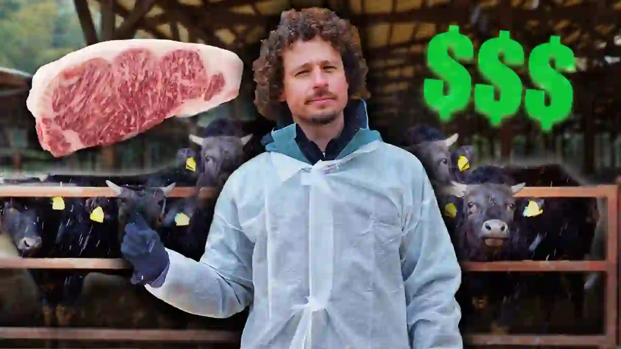 This is how the most expensive meat in the world is made: KOBE $$$ | Millionaire cows! 🇯🇵🥩