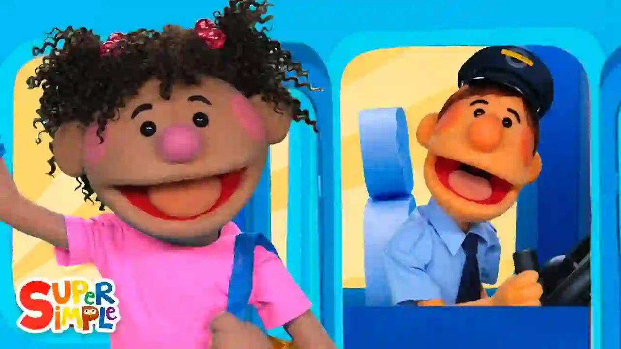 The Wheels On The Bus | @SuperSimpleSongs Nursery Rhymes & Kids Songs | Super Simple Songs