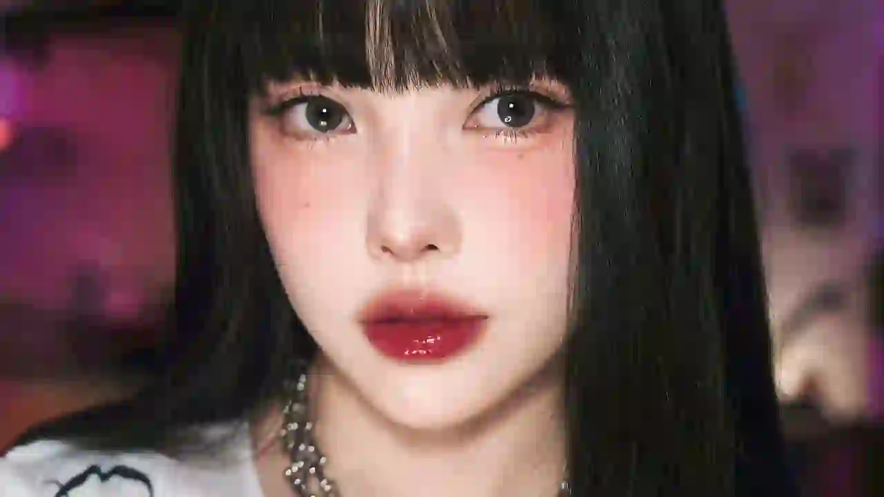 🍒Cherry Lip Point Makeup! Cherry Lip Point Makeup!