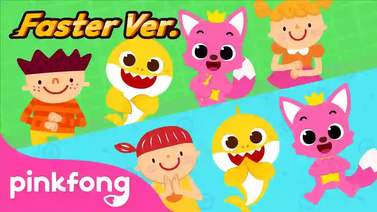 Round and Round (Faster) | Mingle Song | Dunggulge Dunggulge | Korean Kids Song | Pinkfong Official