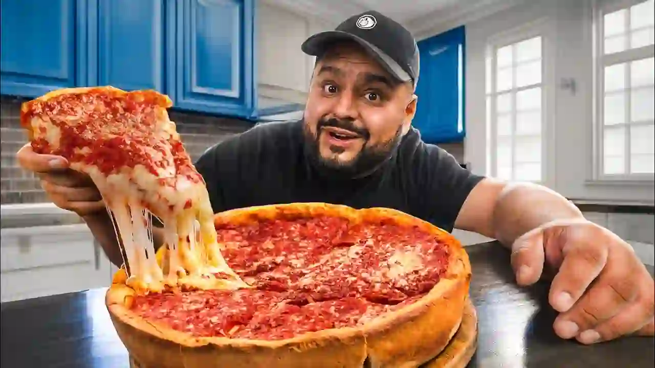 I Craved... Making a Chicago Pork Rind Pizza