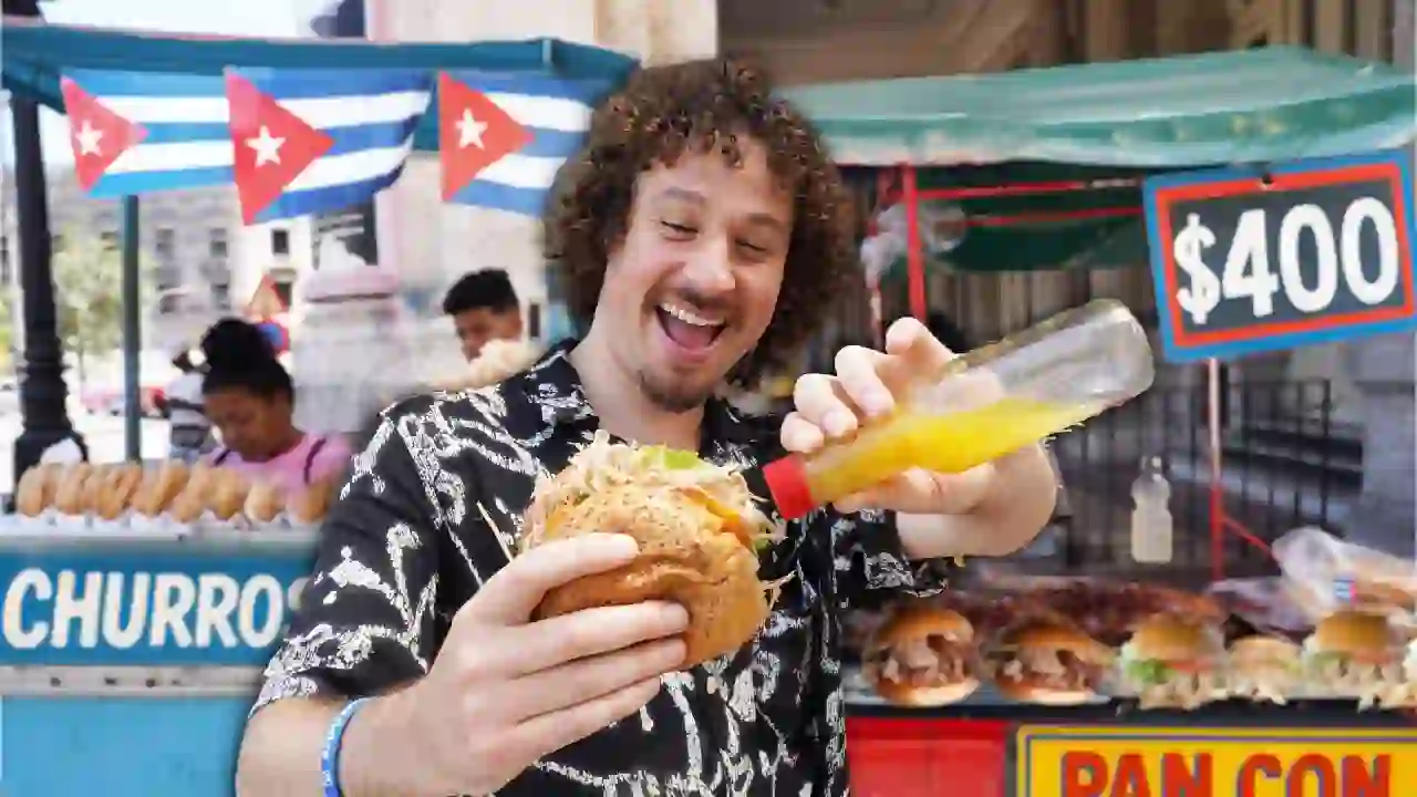Trying street food in CUBA | The land of mojito and roast pig! 🇨🇺